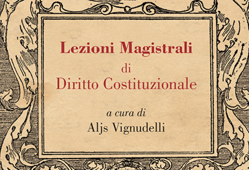 02 May 2022 - Lezioni Magistrali di Diritto Costituzionale